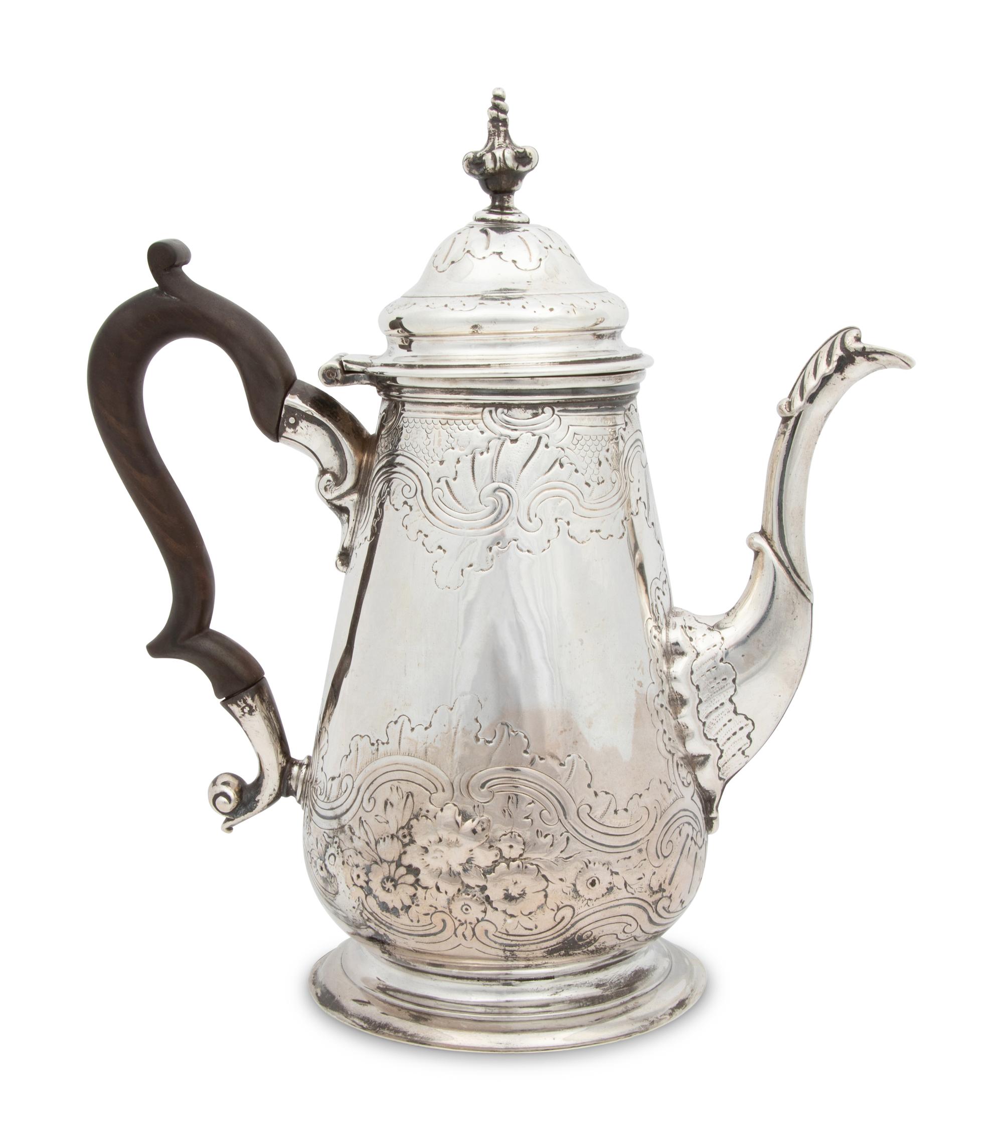 An English George II Silver Pitcher