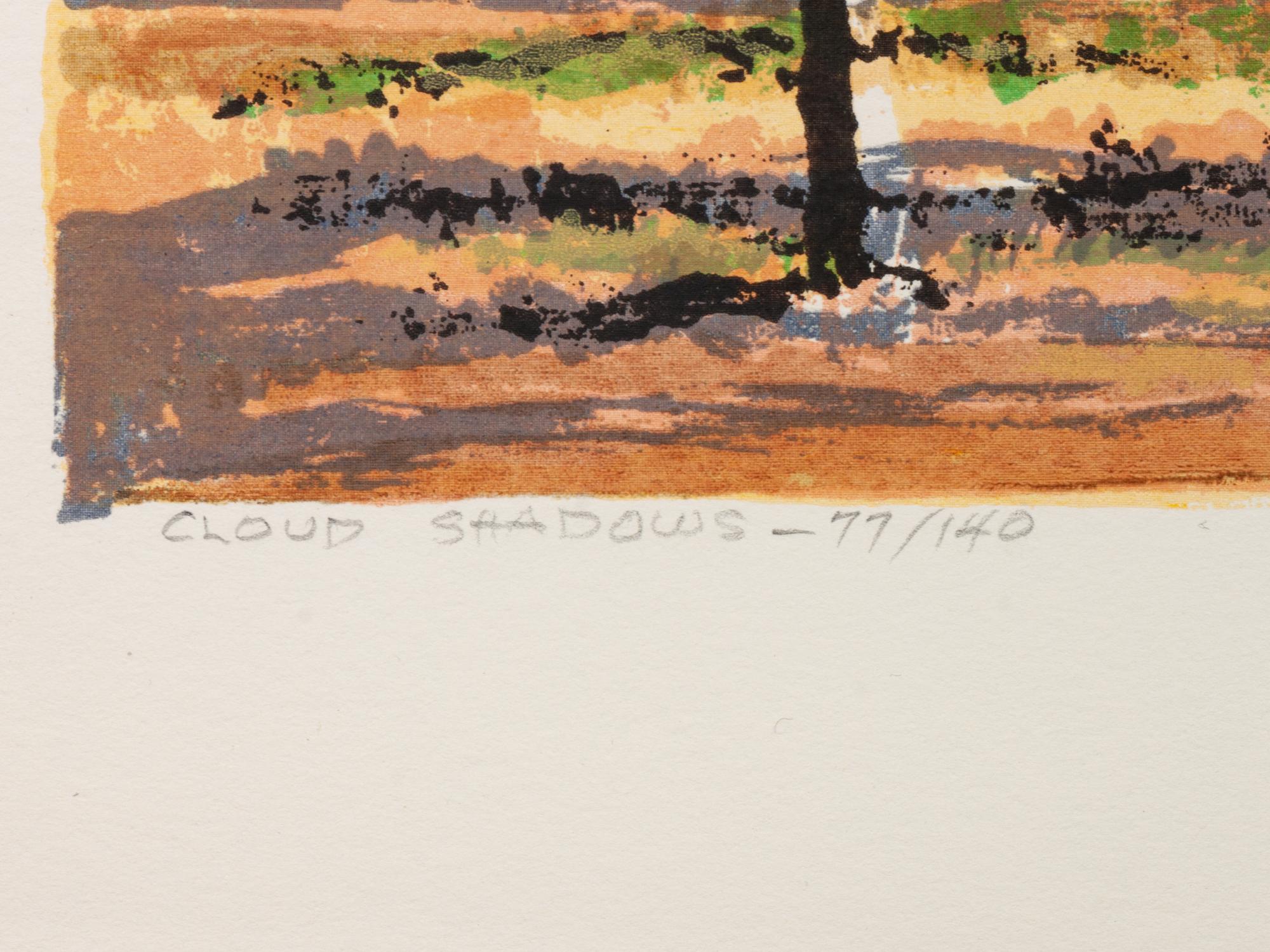 Five Works: October Color , edition 96/130; Lodge Pole Pine , edition 44/125; Apodaca Hill , edition 73/100; Cloud Shadows , edition 77/140; Stoney Creek , edition 68/130