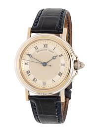 BREGUET, 18K WHITE GOLD 'HORLOGER DE LA MARINE' WATCH