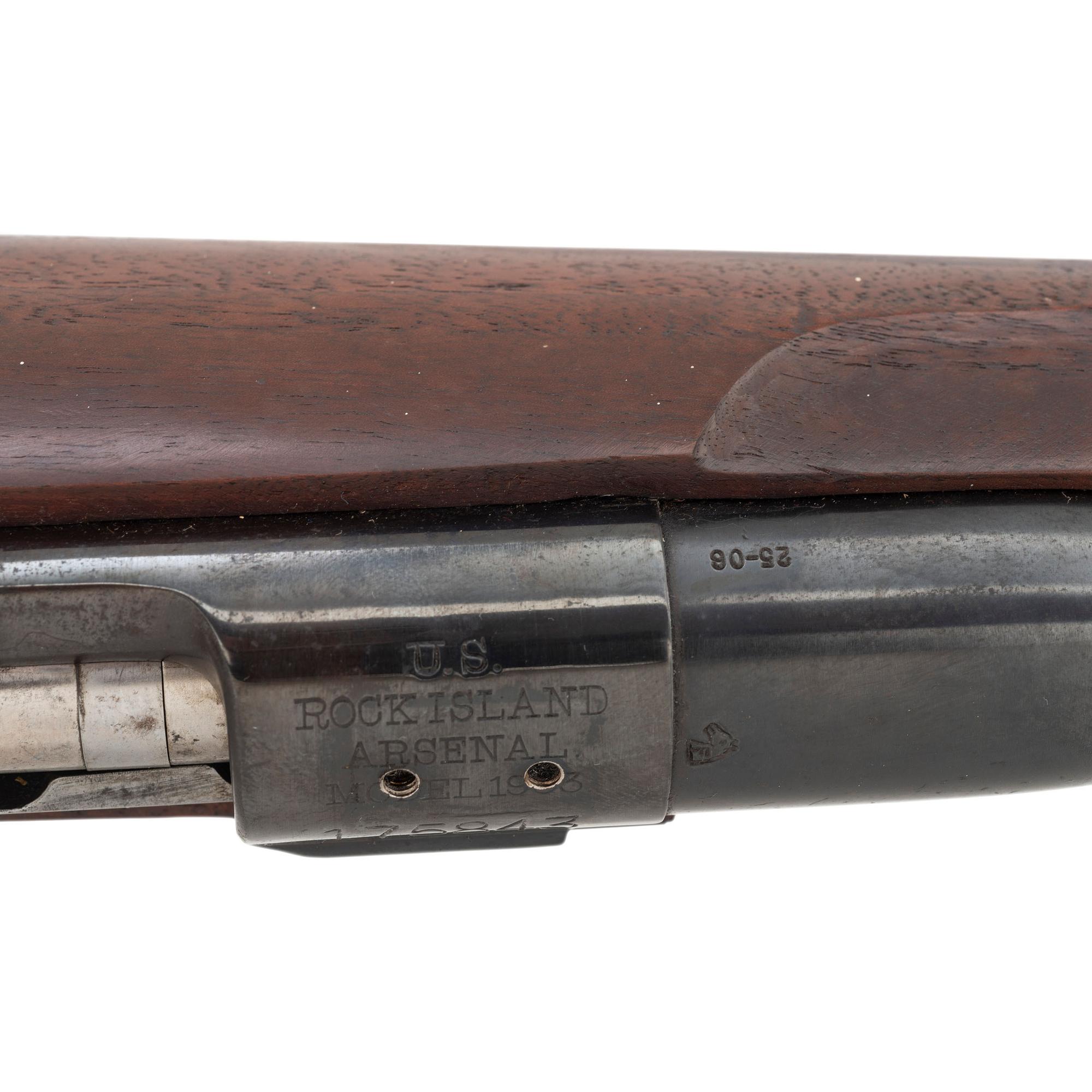 ** Sporterized Rock Island Arsenal US Springfield Model 1903 Rifle