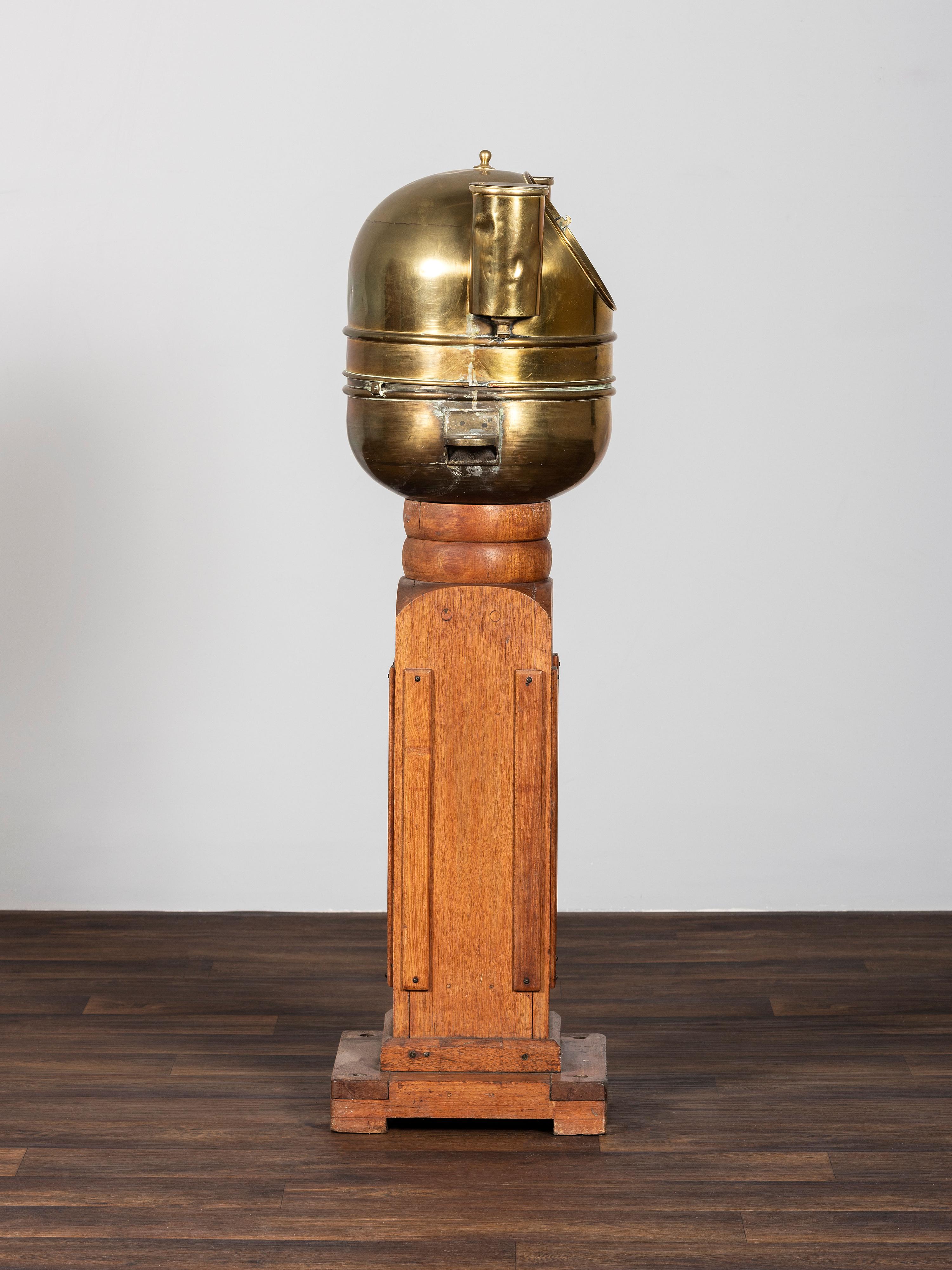 A Christie and Wilson Ship's Binnacle