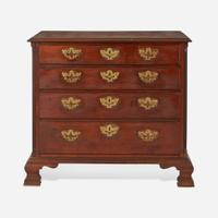 A Chippendale carved mahogany chest of drawers Philadelphia, PA, 1770