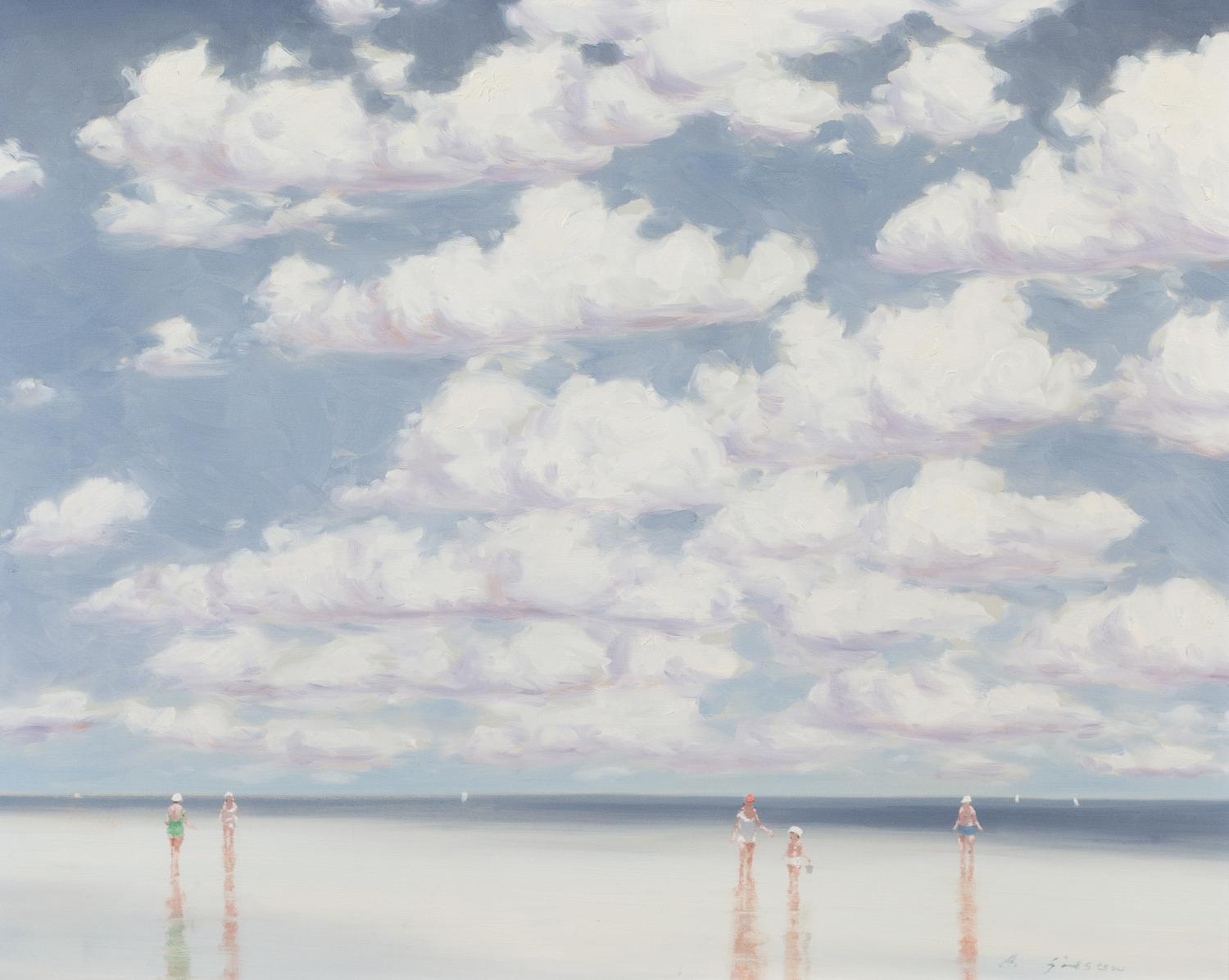 Andre Gisson, (American, 1921-2003), Seashore