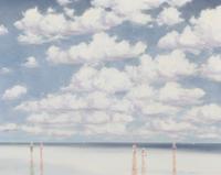 Andre Gisson, (American, 1921-2003), Seashore