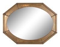 A Pressed Brass Mirror