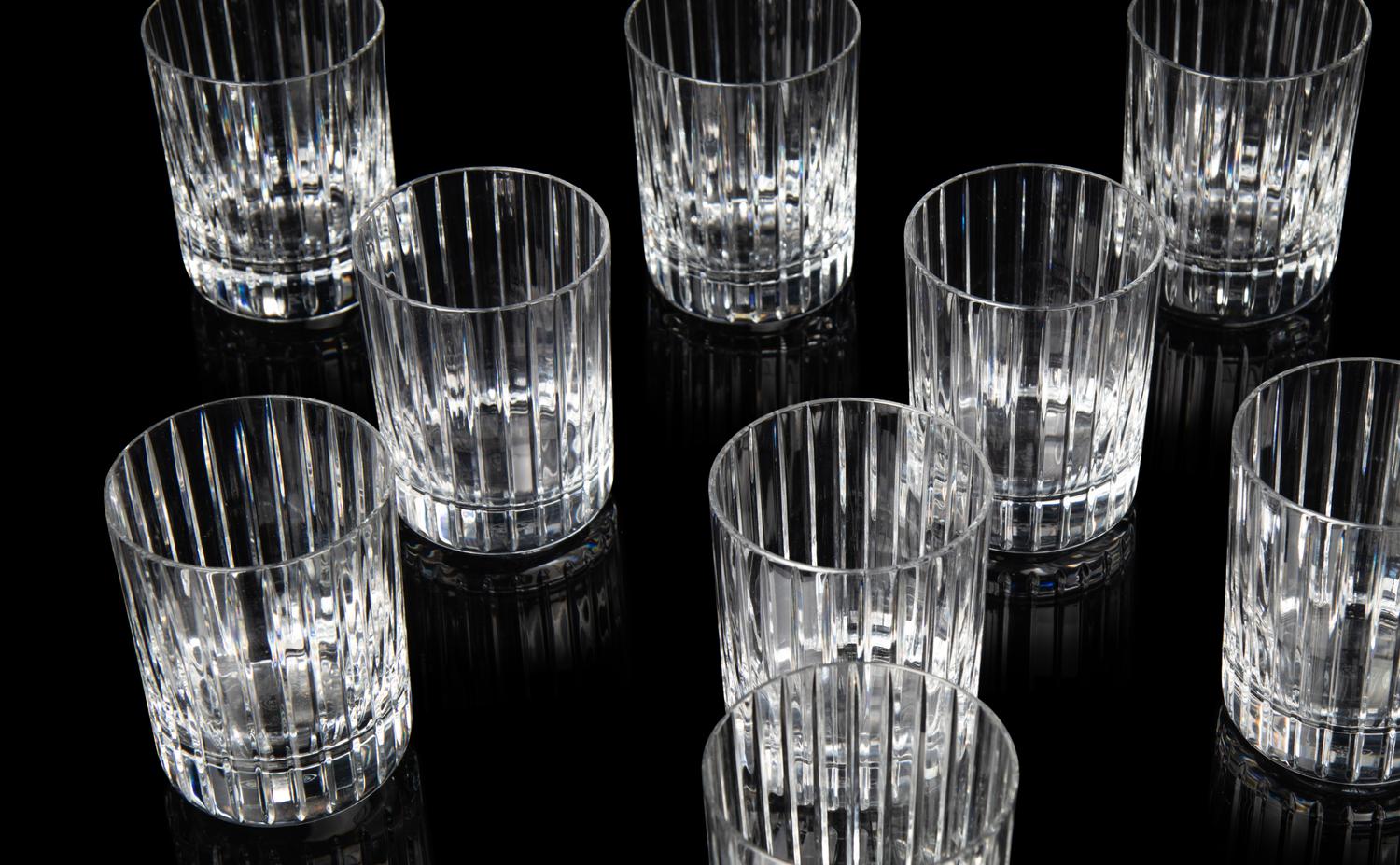 A Set of Fourteen Baccarat Harmonie Double Old Fashioned Glasses