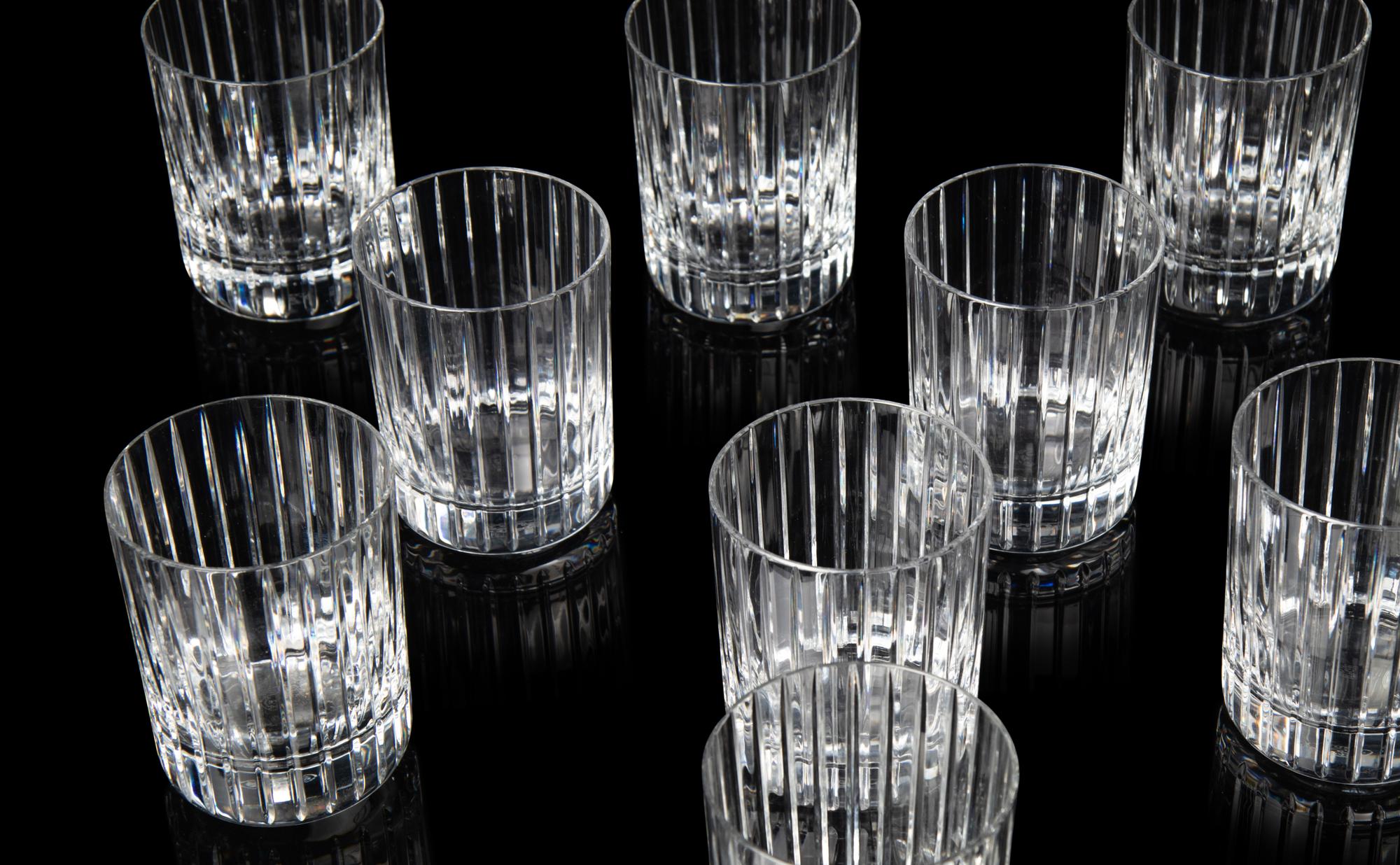 A Set of Fourteen Baccarat Harmonie Double Old Fashioned Glasses