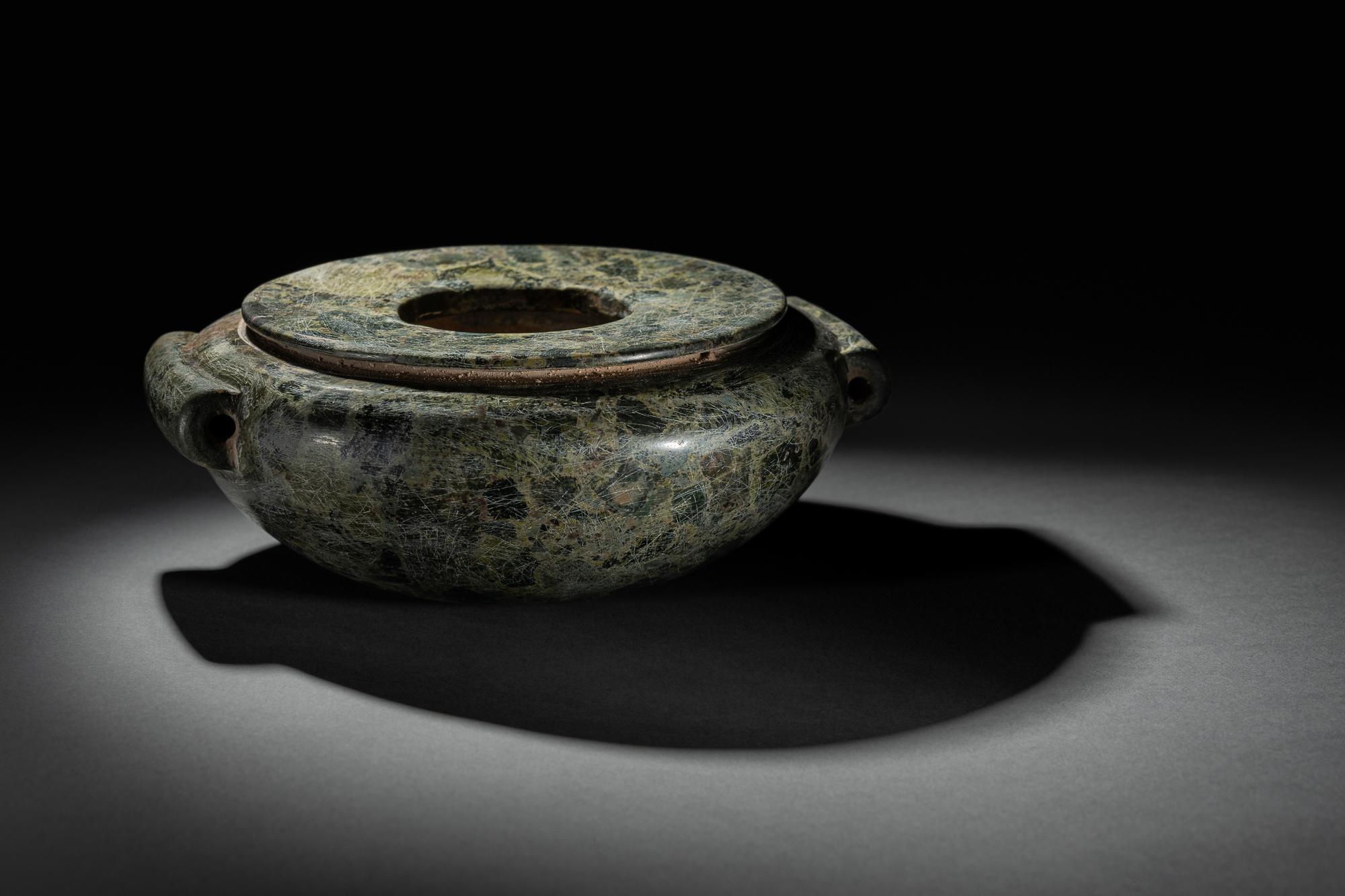 An Egyptian Breccia Vessel