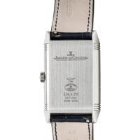 JAEGER-LeCOULTRE, REF. 216.8.D3 STAINLESS STEEL 'REVERSO TRIBUTE MOON' WATCH