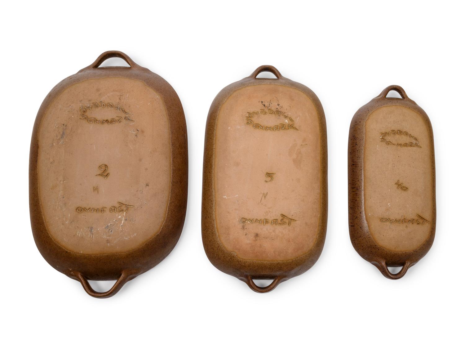 Three Serving Trays, Ovnfast, Denmark