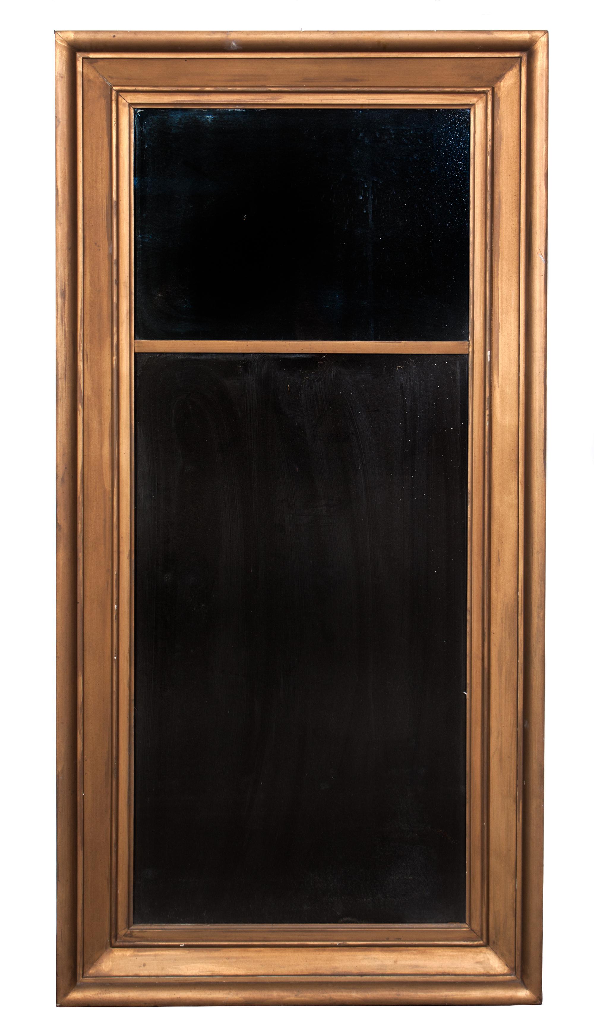 An American Giltwood Mirror Height 55 x width 28 inches. — 19TH CENTURY