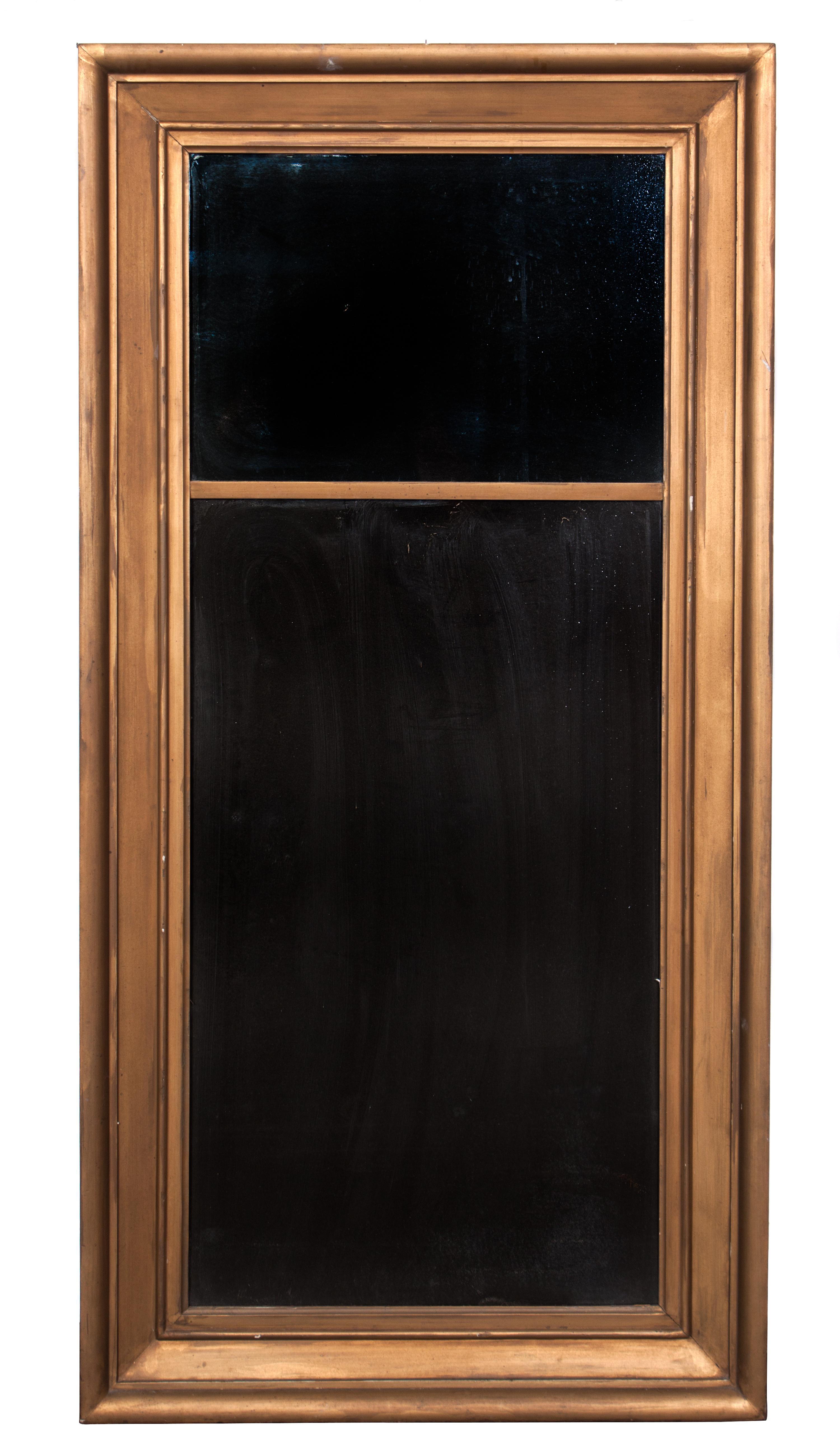 An American Giltwood Mirror Height 55 x width 28 inches. — 19TH CENTURY