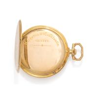 VACHERON CONSTANTIN, 18K YELLOW GOLD OPEN FACE POCKET WATCH