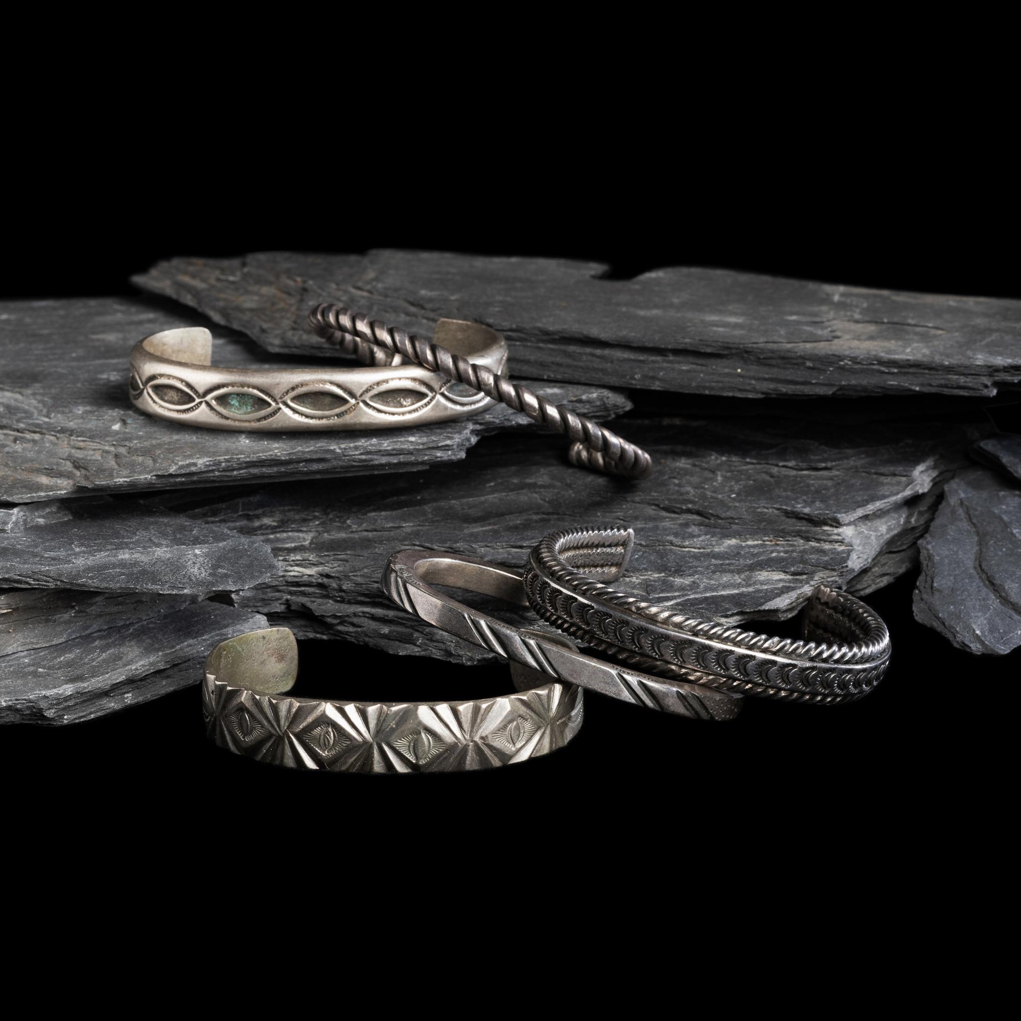 Navajo Silver Cuff Braclets