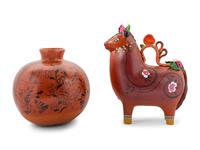 A Collection of Mexican Folk Art Pottery