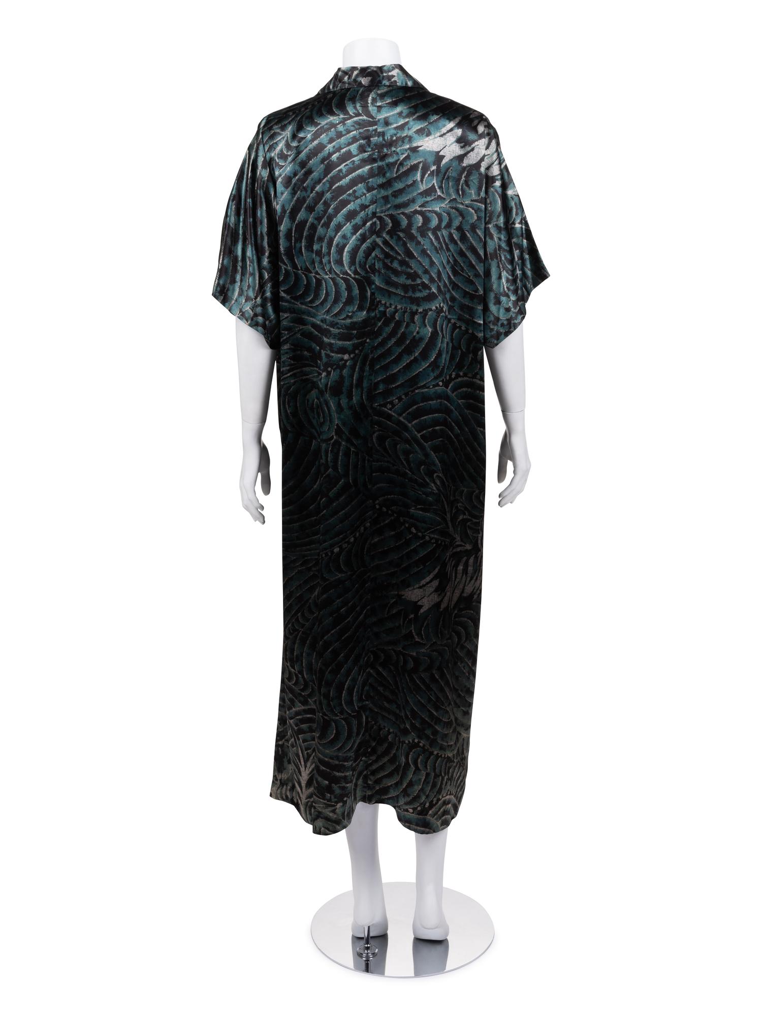 Yohji Yamamoto Printed Shirt Dress, Spring/Summer 1983