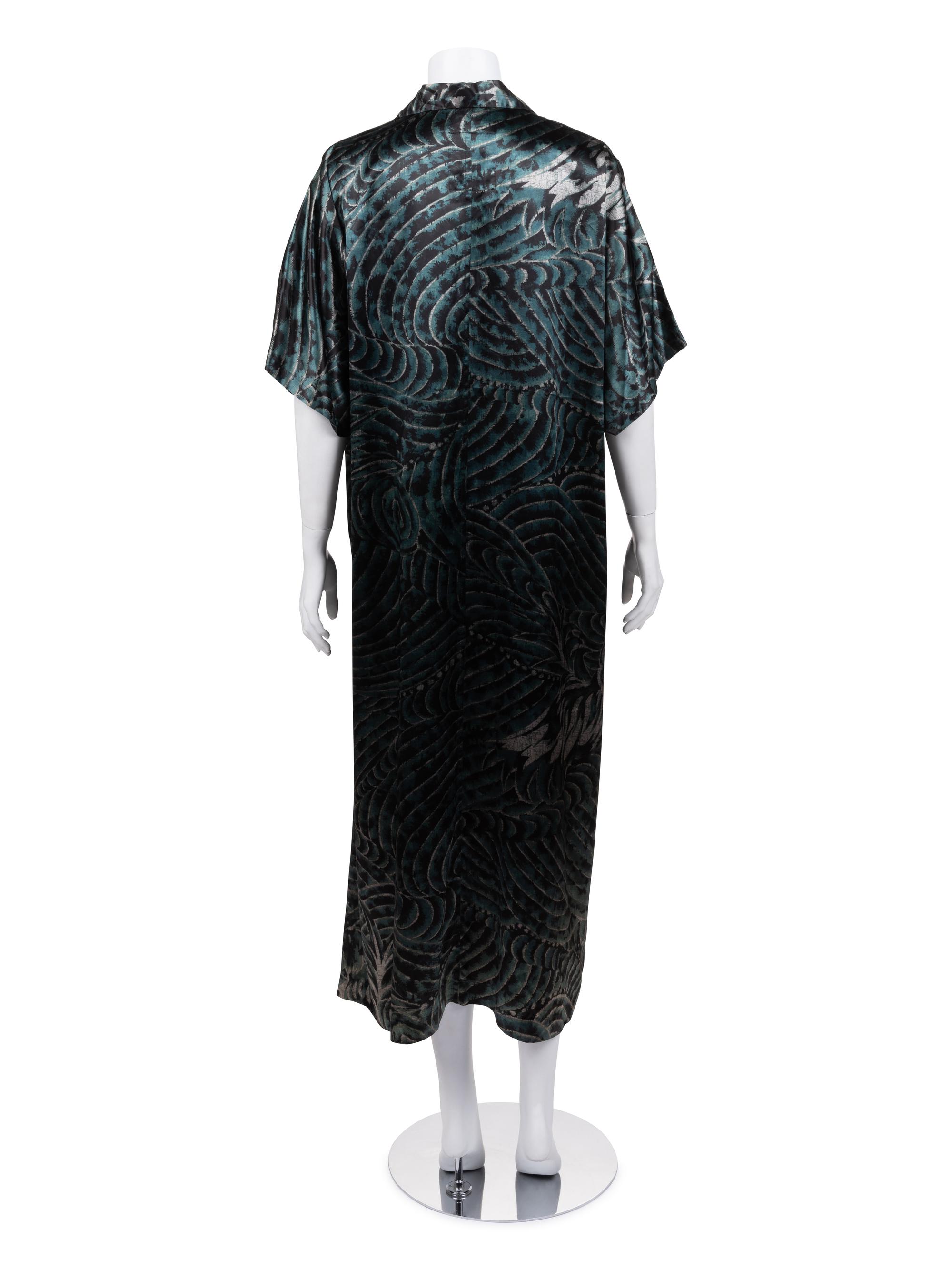 Yohji Yamamoto Printed Shirt Dress, Spring/Summer 1983