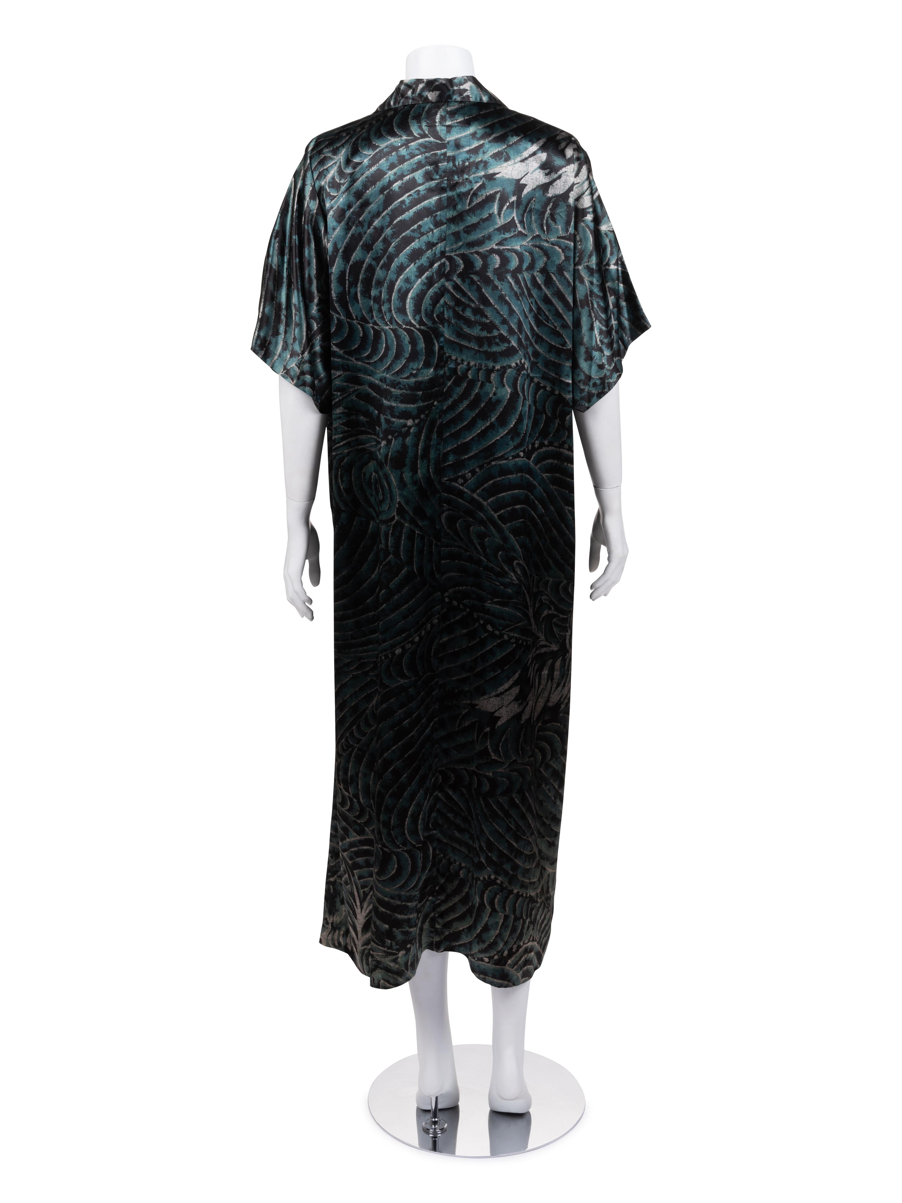 Yohji Yamamoto Printed Shirt Dress, Spring/Summer 1983