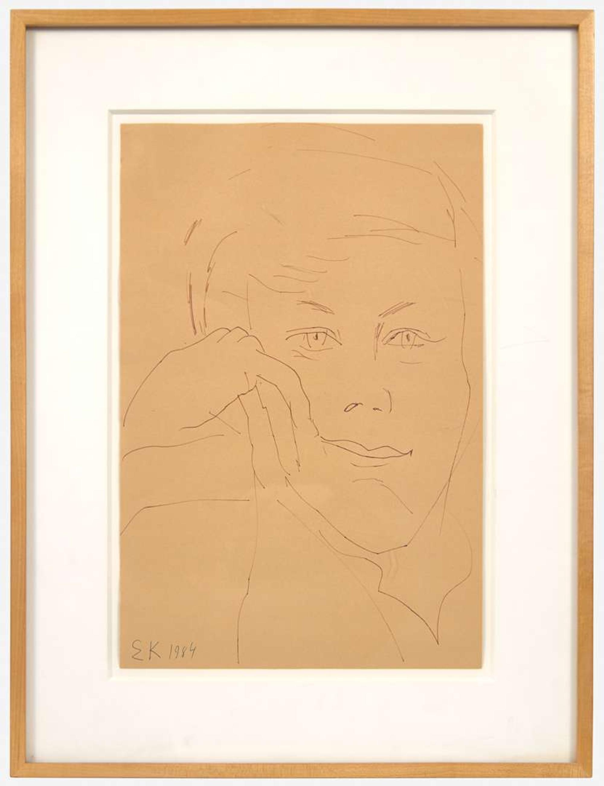 Ellsworth Kelly (American, 1923-2015) - Portrait