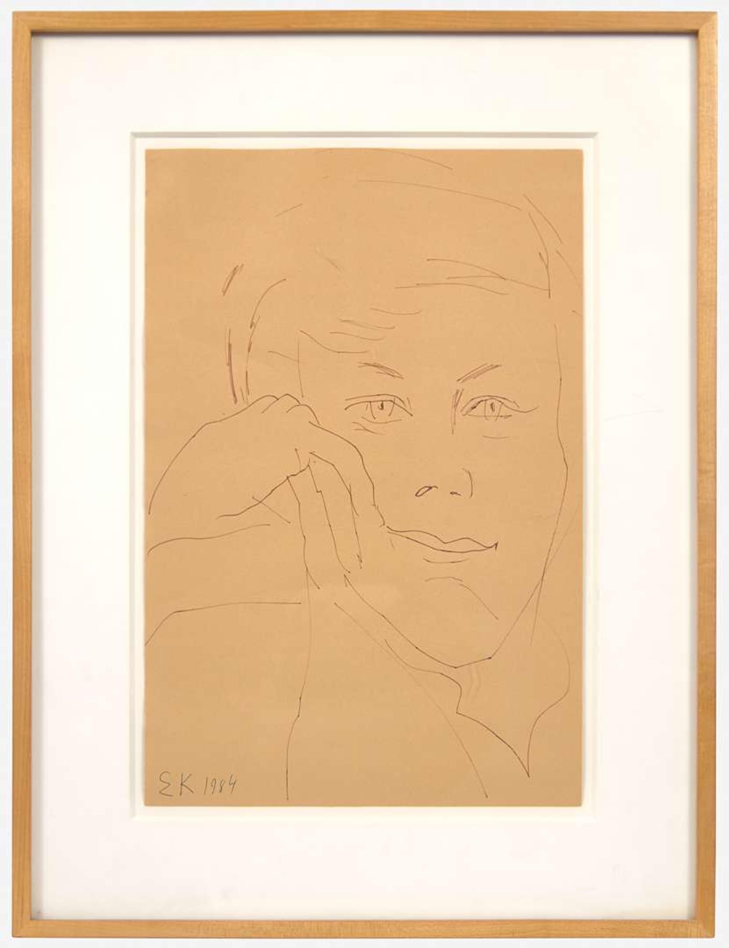 Ellsworth Kelly (American, 1923-2015) - Portrait
