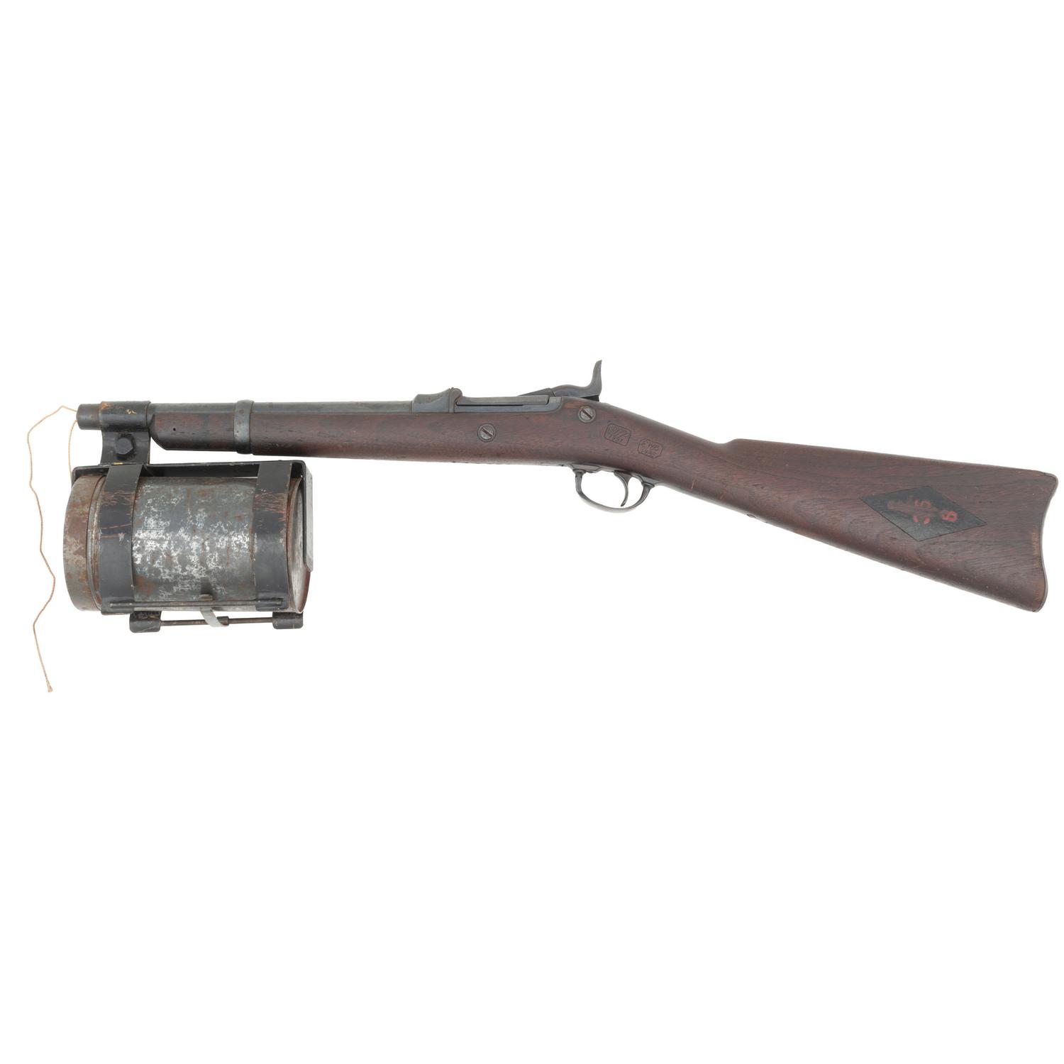 Trapdoor Line Throwing Gun in Case with Accessories