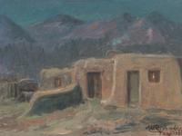 AH Richards, (20th century), Taos, 1980