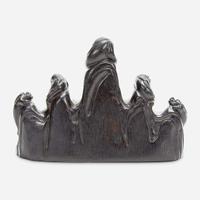 A Chinese carved hardwood brushrest probably 17th/18th Century