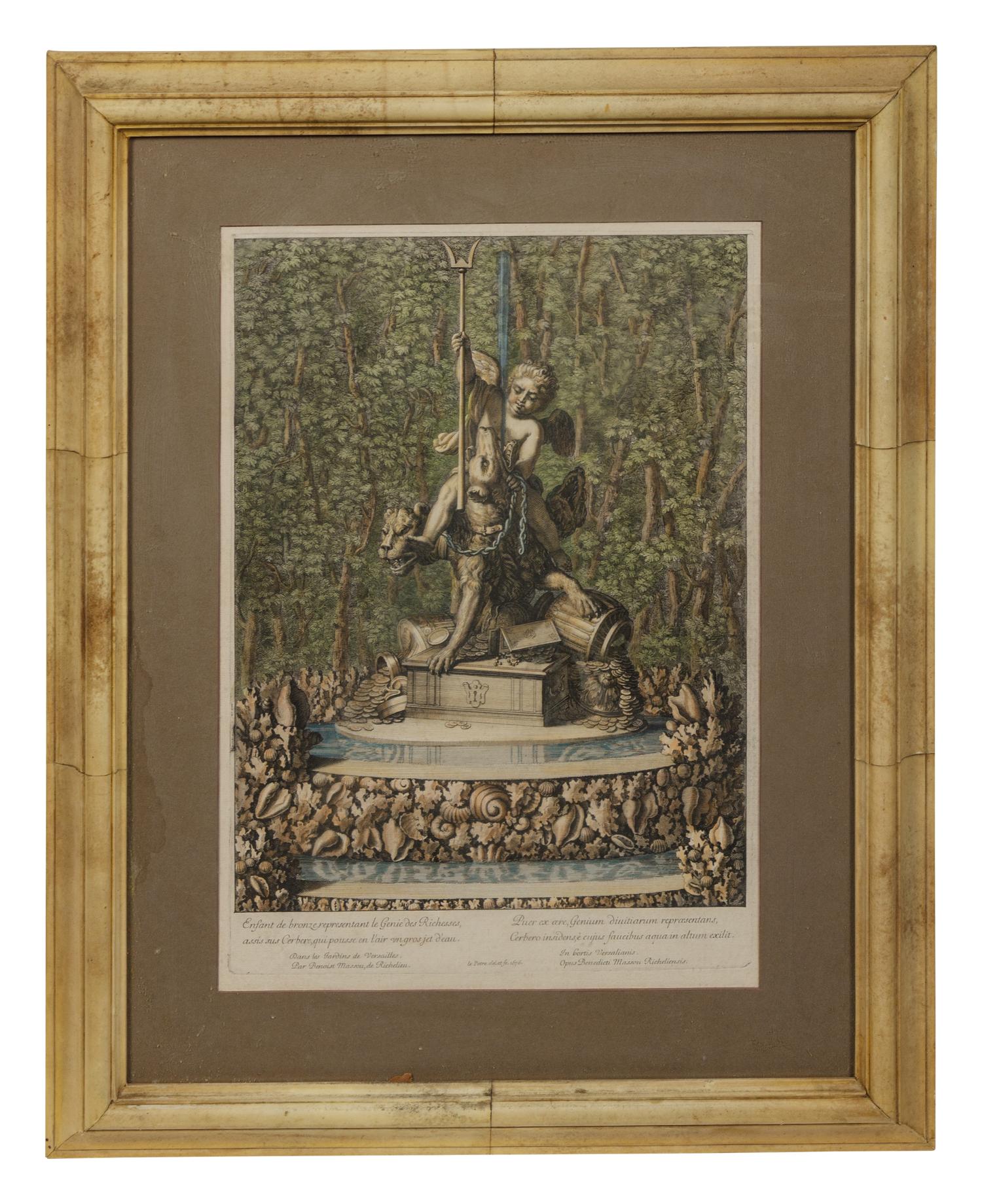 A Group of Handcolored Engravings