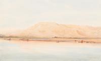 View of the Left Bank at Luxor