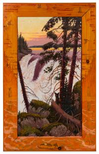 Tom Uttech, (American, b. 1942), Makwa Ovomin Kuaka Beekaun, 1993