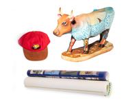 (Chicago) A group of ephemera from the 1999 "Cows on Parade" public art exhibition held in Chicago, comprising: