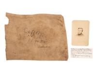 [CIVIL WAR]. Archive related to Albert Campbell Johnston and Nathaniel Dillhorn, 90th Pennsylvania Volunteers, incl. letter detailing the Battle of Cedar Mountain.