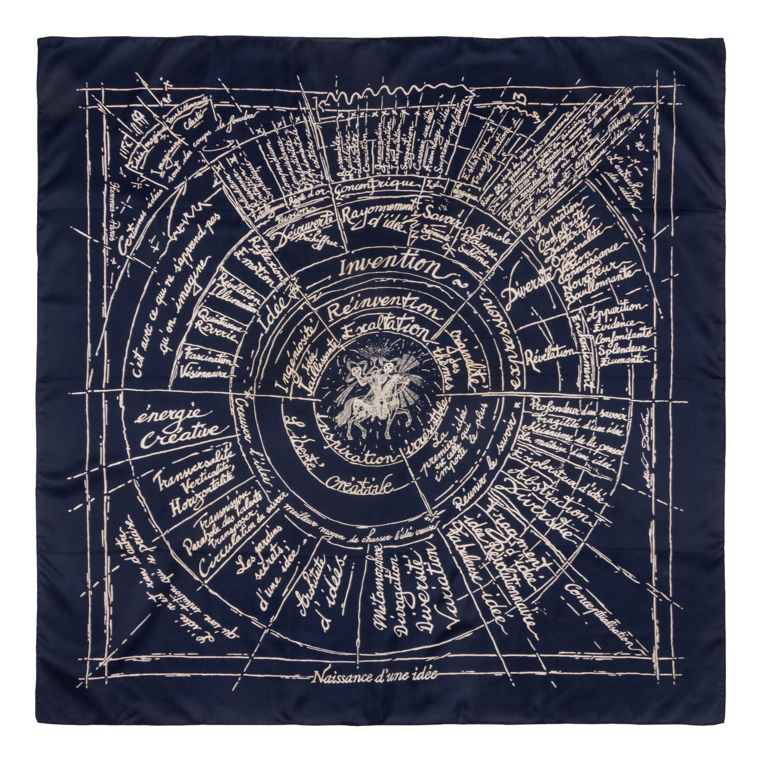 Hermès, Three Silk Scarves