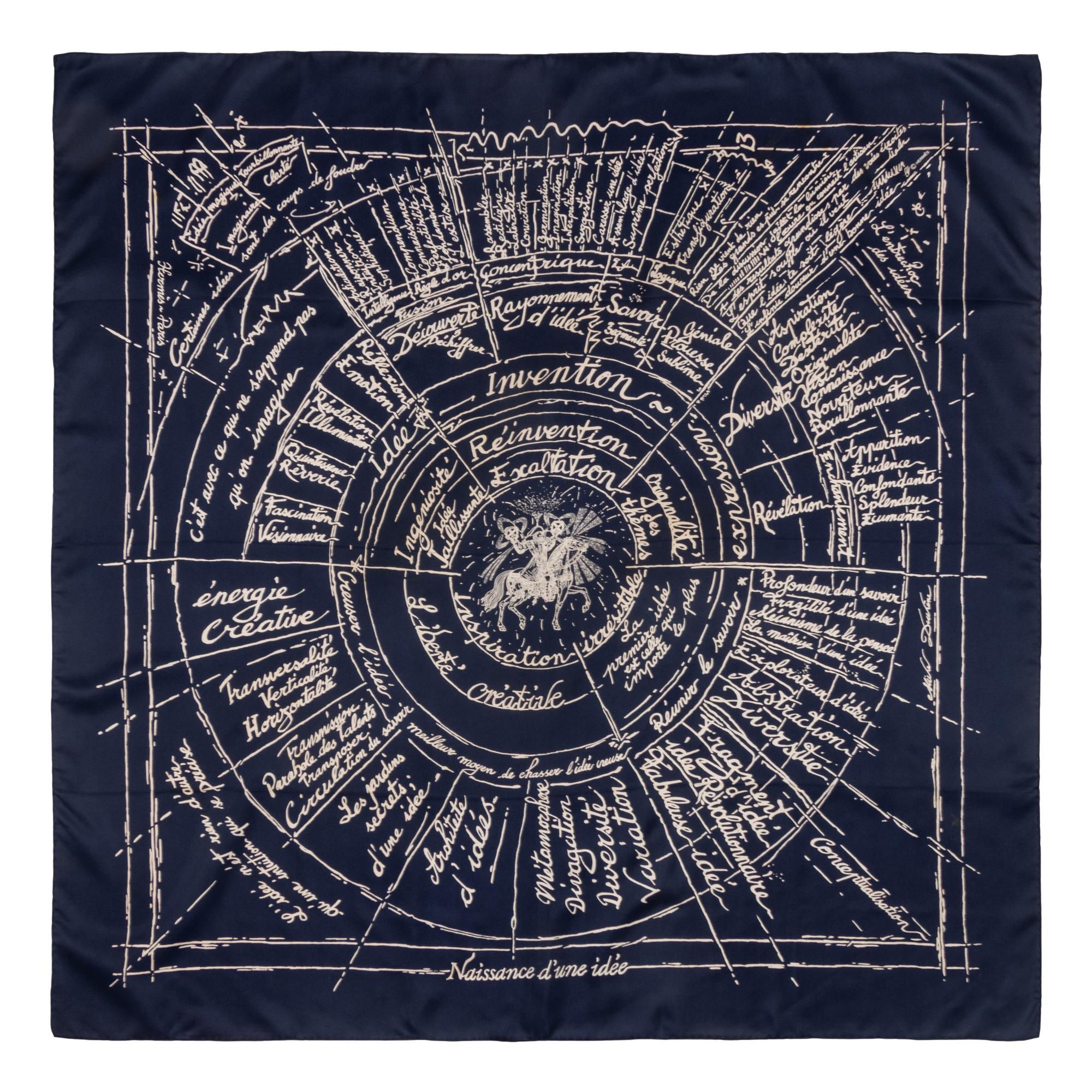 Hermès, Three Silk Scarves