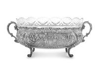 A German Silver Centerpiece Basket