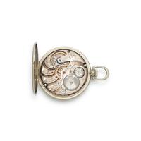 ELGIN, 14K GOLD 'C.H. HULBURD' OPEN FACE POCKET WATCH