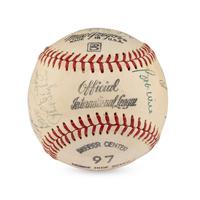 A 1964 Jacksonville Suns Team Signed Autograph Baseball