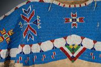 Sioux Girl's Beaded Elk Hide Dress