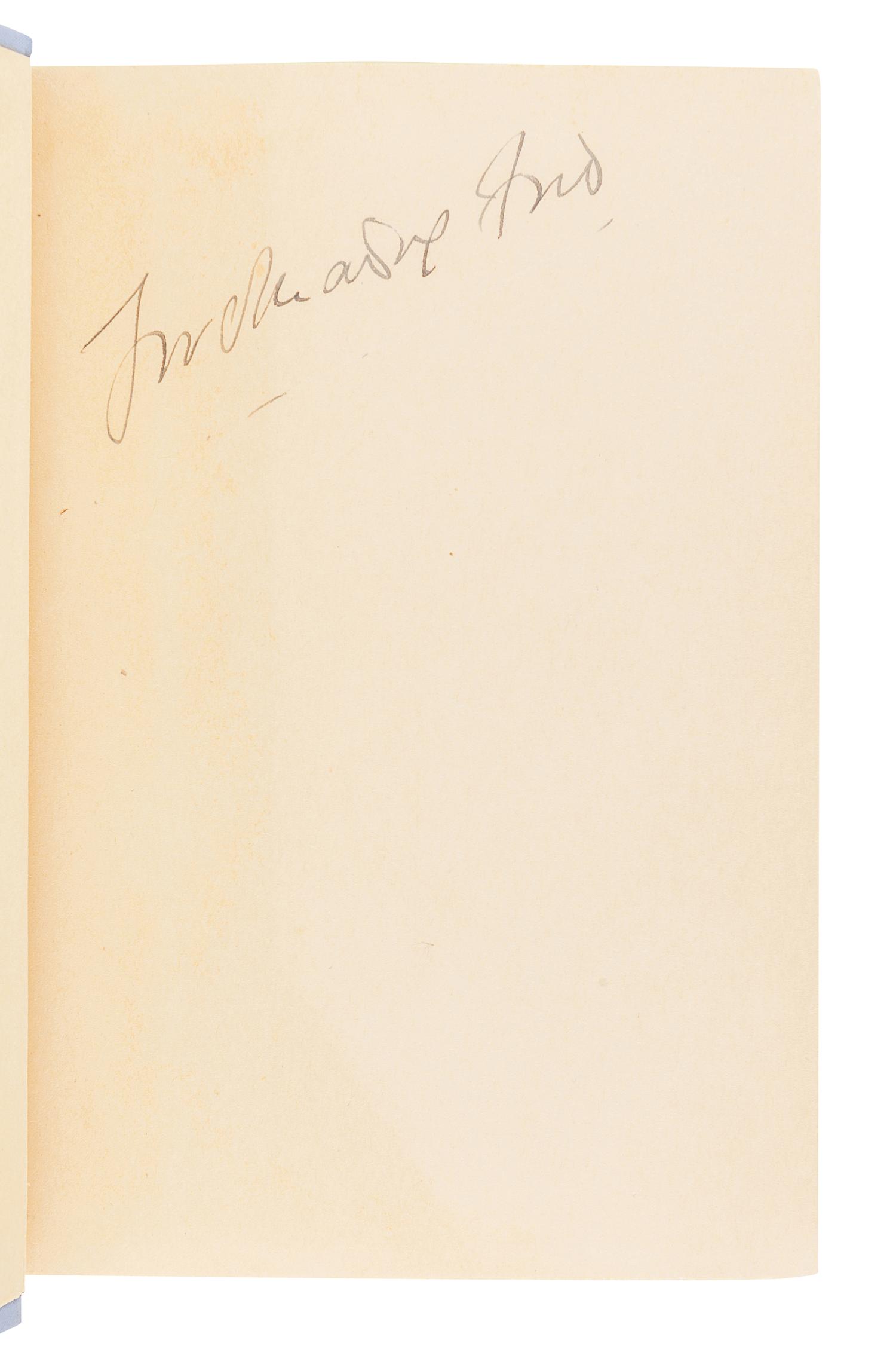 FORD, Ford Madox (1873-1939). The Good Soldier. New York: Albert and Charles Boni, 1927.