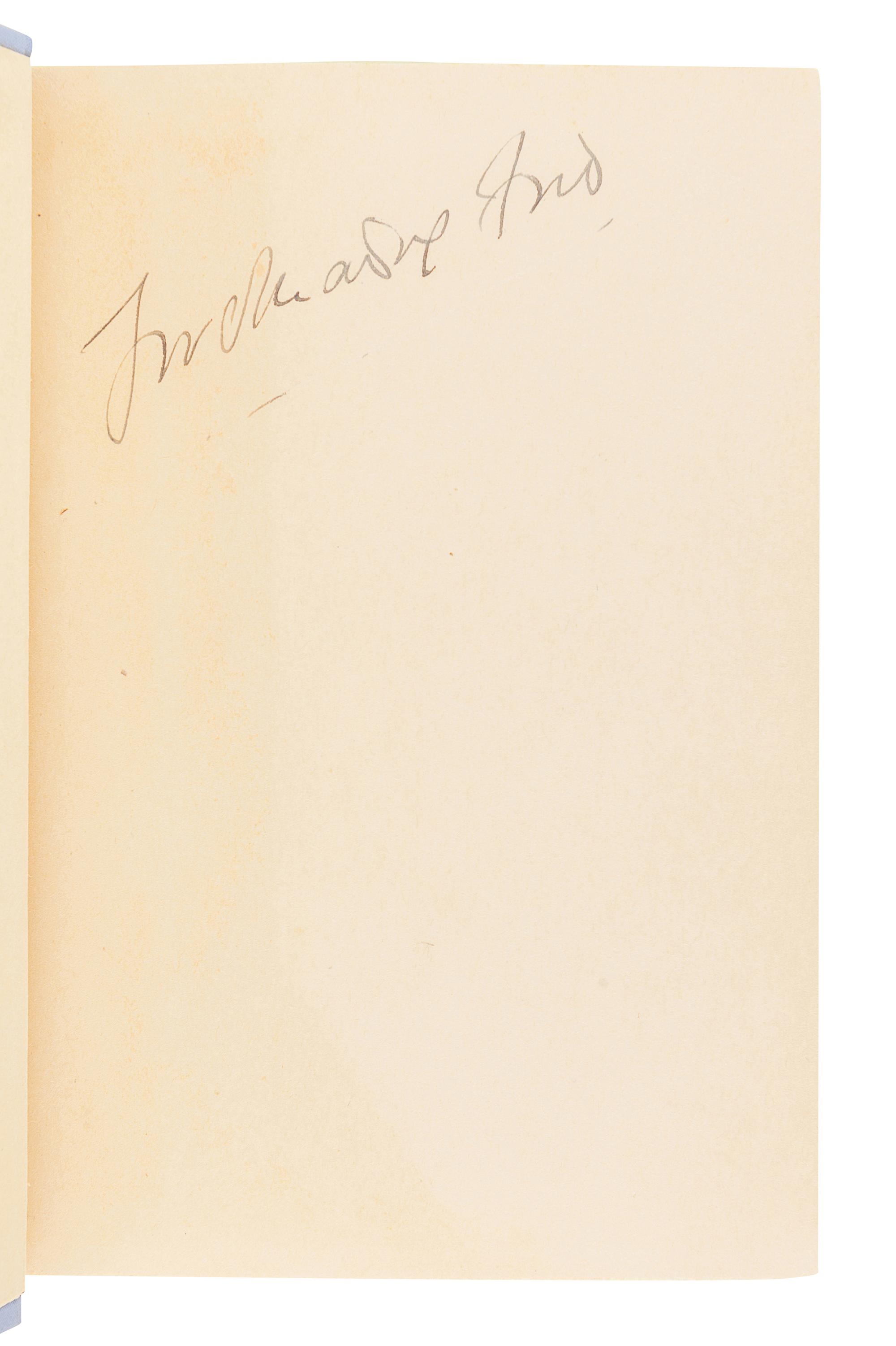 FORD, Ford Madox (1873-1939). The Good Soldier. New York: Albert and Charles Boni, 1927.