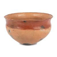 Ohkay Owingeh Redware Pottery Dough Bowl