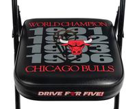 A Group of Four 1997 Chicago Bulls Michael Jordan "Last Dance" Era United Center Stadium Chairs,