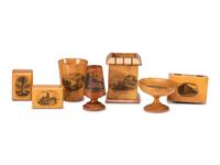 Seven Pieces of Mauchline Ware
