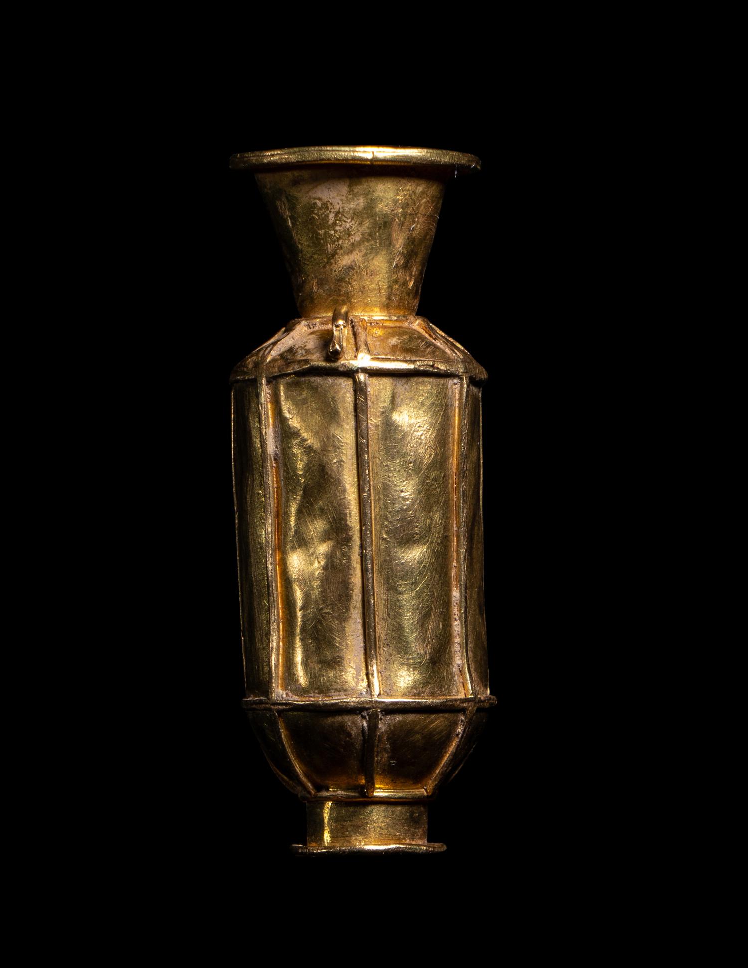 A Hellenistic Gold Perfume Vessel