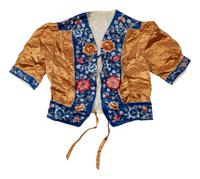 11 Chinese Embroidered and Woven Silk Clothing Articles