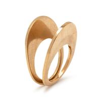 PAIR OF YELLOW GOLD RINGS