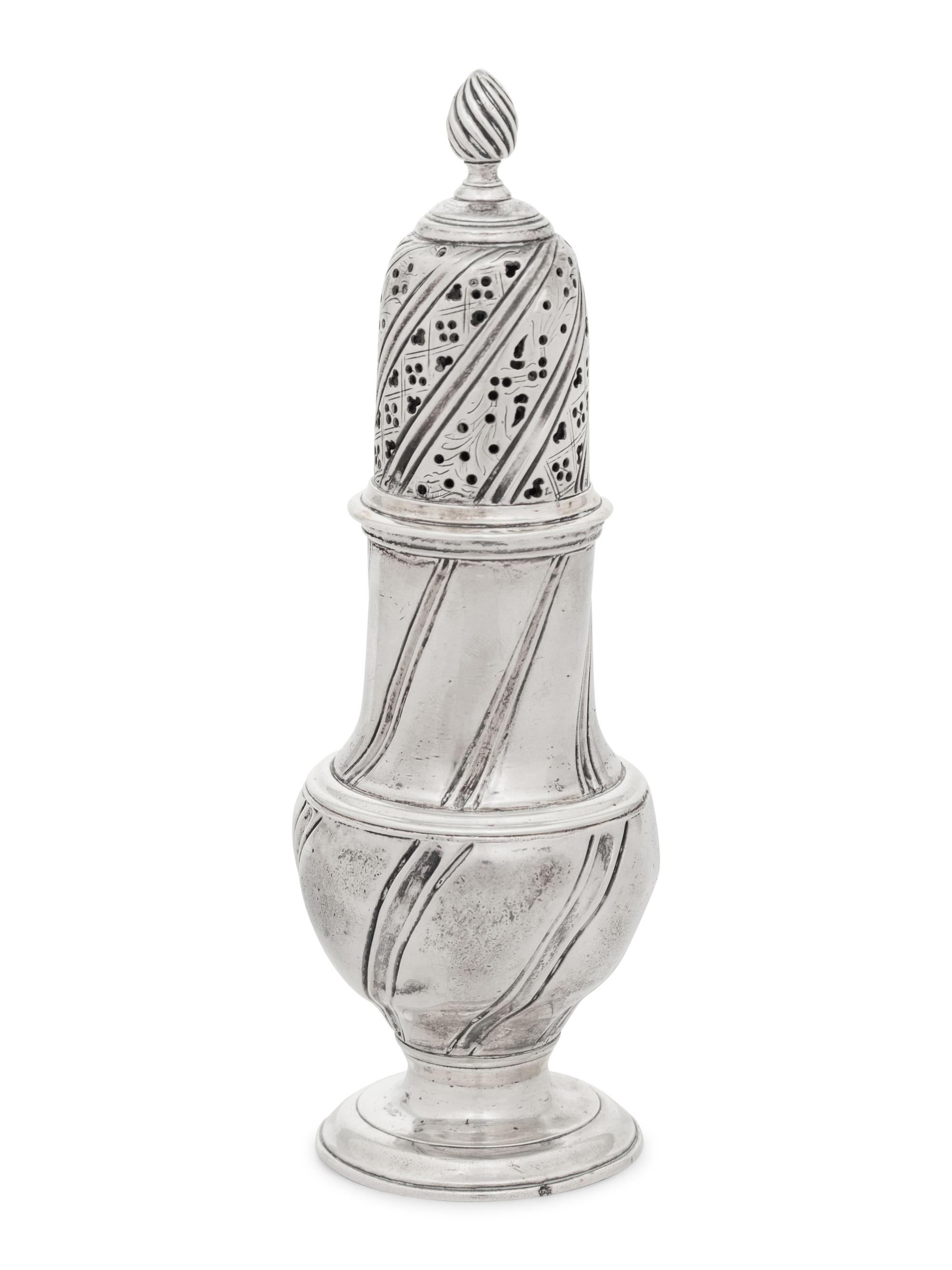 A George III Silver Caster