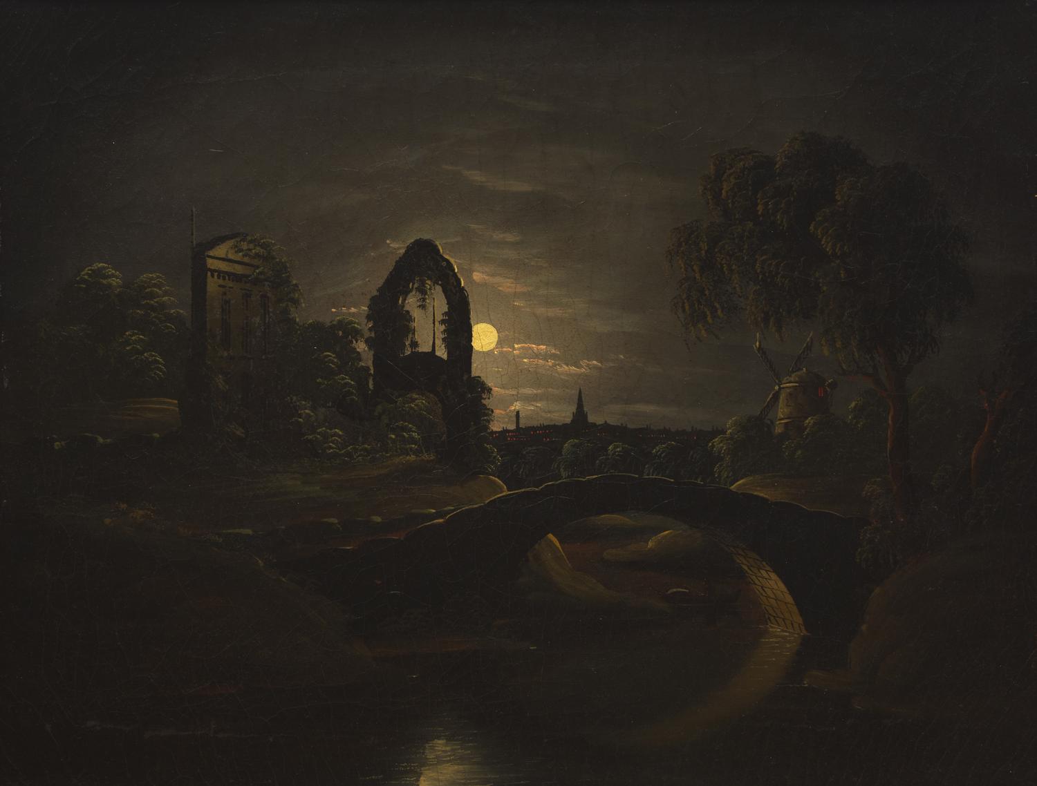 William Matthew Prior (1806-1873), A Moonlit Evening