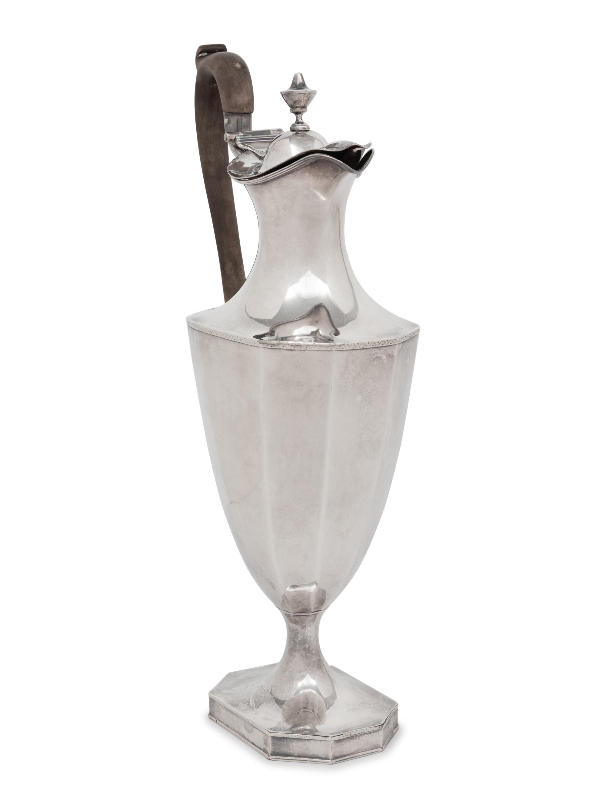 An English Sheffield-Plate Claret Jug