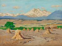 Haystacks - Mount Meeker and Longs Peak near Longmont, Colorado